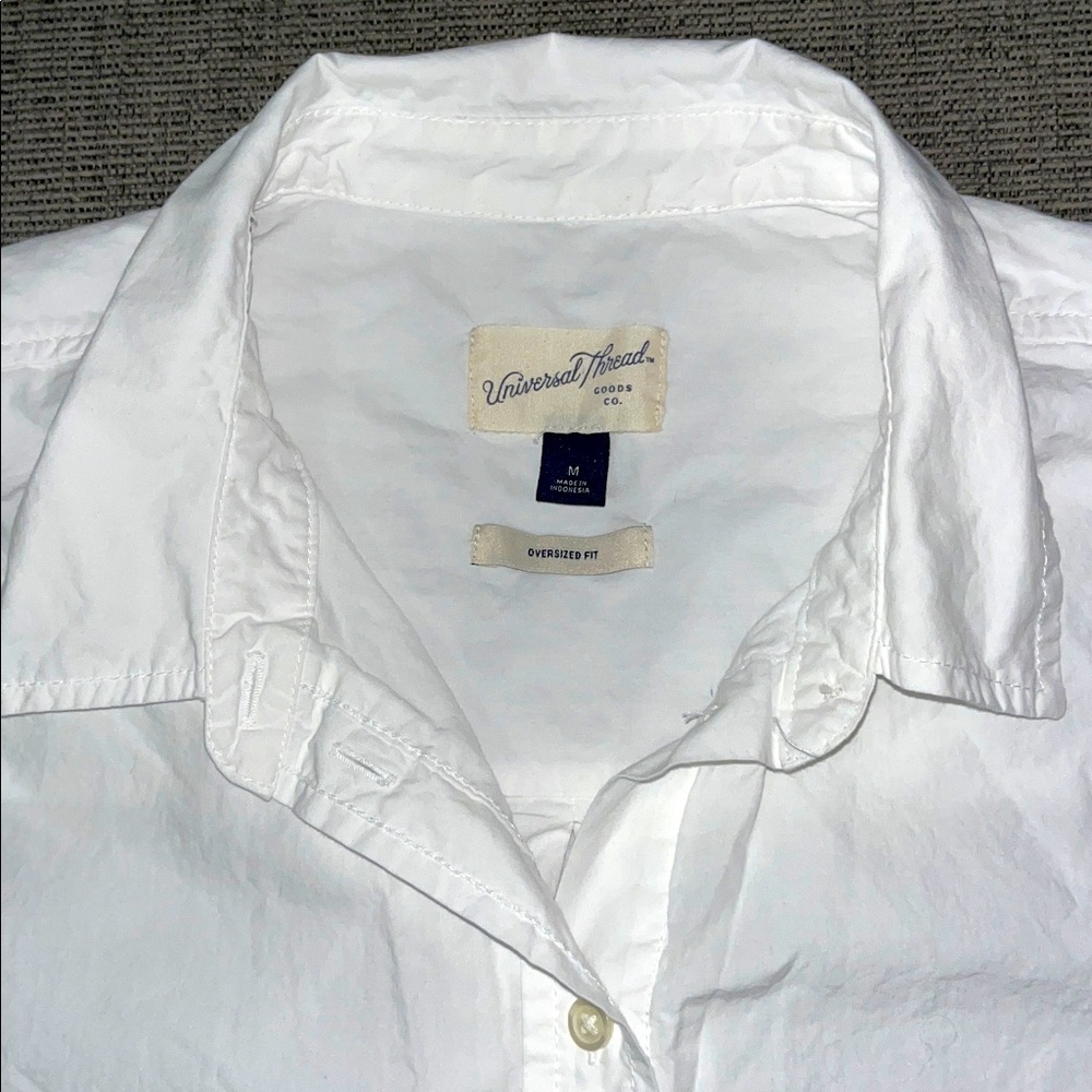 Universal Thread Button Down Shirt Oversized Fit - image 2